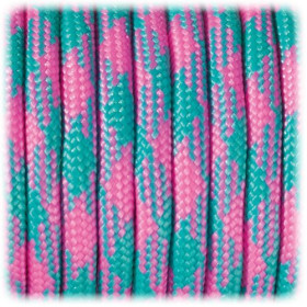 EFCO - Paracorde - Mélange de Couleurs - 4MM X 4M - 1 Pièce - Pink