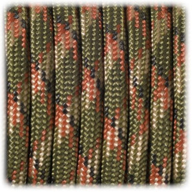 EFCO - Paracorde - Mélange de Couleurs - 4MM X 4M - 1 Pièce - Vert Olive