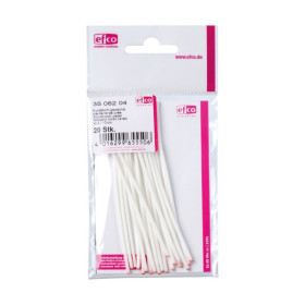 EFCO - Mèche Ronde Cirée - Nr.4 / 10 cm - 20 Pièces
