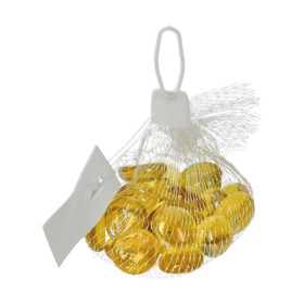 EFCO - Nuggets en Verre Irisé - 18 - 20 mm - 100 g / Env. 20 Pièces - Jaune