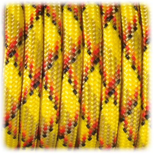 EFCO - Paracorde - Mélange de Couleurs - 4MM X 4M - 1 Pièce - Jaune