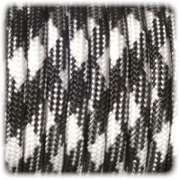 EFCO - Paracorde - Mélange de Couleurs - 4MM X 4M - 1 Pièce - Noir / Blanc