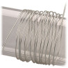 EFCO - Fil Aluminium Anodisé - Ø1 mm - 10 m - Argenté