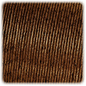 EFCO - Cordon en Coton Ciré - Ø1 mm - Brun