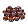 EFCO - Nuggets en Verre Irisé - 18 - 20 mm - 100 g / Env. 20 Pièces - Topaze
