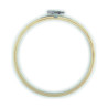EFCO - Tambour à Broder en Bambou - avec Vis de Serrage - Ø16 cm - Naturel