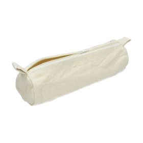EFCO - Article en Coton - Trousse Ronde - 22,5 X Ø7 cm - Coton 350 g / M² - Naturel