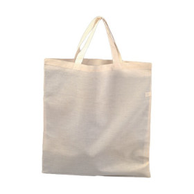 EFCO - Cabas en Coton - Anses Courtes - 38 X 42 cm - 105 g / M² - Naturel