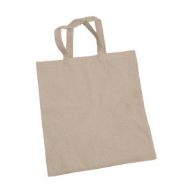 EFCO - Cabas en Coton - Anses Courtes - 38 X 42 cm - 150 g / M² - Naturel