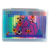 MILAN - 50 Fibrepens Conic - Transparent Briefcase