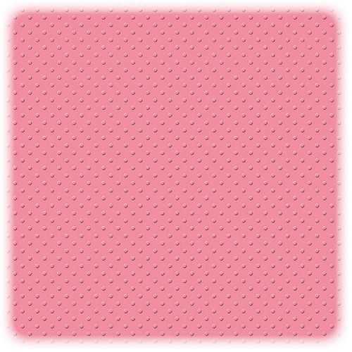 EFCO - Papier Scrap My Colors - à Pois - 30,6 X 30,6 cm / 12 X 12 Inch - 216 g / M² - Pink Carnation