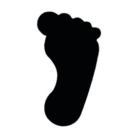EFCO - Perforatrice M - Empreinte de Pied - 23 X 15 mm