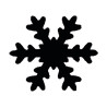 EFCO - Perforatrice M - Flocon de Neige - 25 X 21 mm