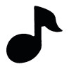 EFCO - Perforatrice M - Note de Musique - 24 X 21 mm