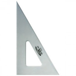 GRAPHOPLEX - Transparent Triangle - 60° - 15cm