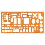 STANDARDGRAPH - 7343 - "Architect" Furniture Template - 1/50