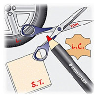 STAEDTLER - Lumocolor® - Permanent Glasochrom - Marqueur à Sec Permanent