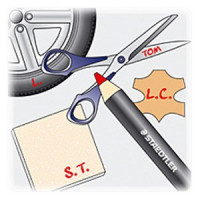 STAEDTLER - Lumocolor® - Permanent Glasochrom - Dry Marker Permanent