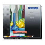 STAEDTLER - Karat® Soft Pastel Chalks - Set de 24 Pastels Tendres