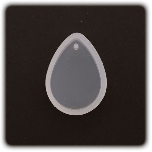 PENTART - Moule Silicone Résine - Goutte 2,3x3x0,8