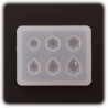 PENTART - Moule Silicone Résine - Hexagone 4x5x0,5