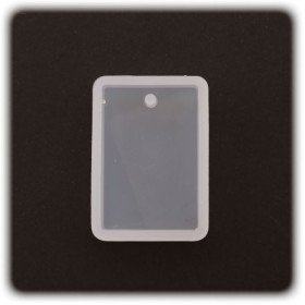 PENTART - Moule Silicone Résine - Rectangle 2,3x3,3x0,8