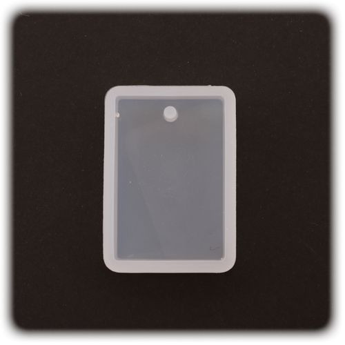 PENTART - Moule Silicone Résine - Rectangle 2,3x3,3x0,8