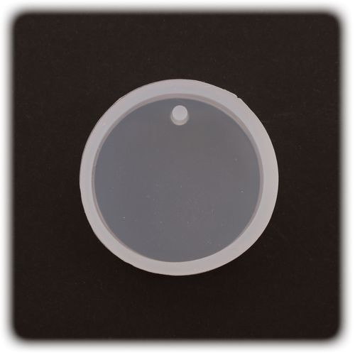PENTART - Moule Silicone Résine - Rond 2,8x0,8
