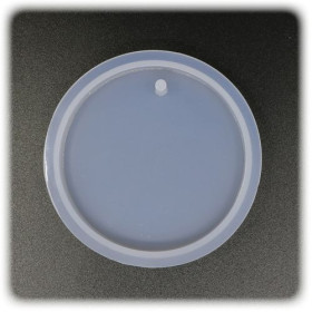 PENTART - Silicone Resin Mould - Round 7x1,2