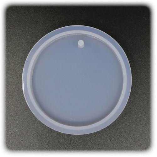 PENTART - Moule Silicone Résine - Rond 7x1,2