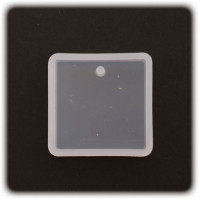 PENTART - Moule Silicone Résine - Carré 3x3x0,8