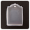 PENTART - Moule Silicone Résine - Étiquette 6,8x9x1,2