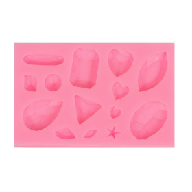 PENTART - Moule Silicone Résine - 9.9x6.3x1.1