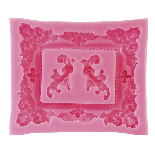 PENTART - Silicone Resin Mould - Frame 11.5x10x1.5