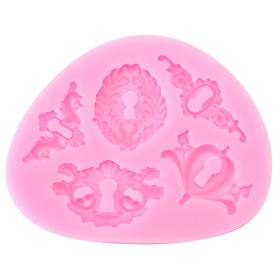 PENTART - Silicone Resin Mould - Keyholes 10x7.8x0.8