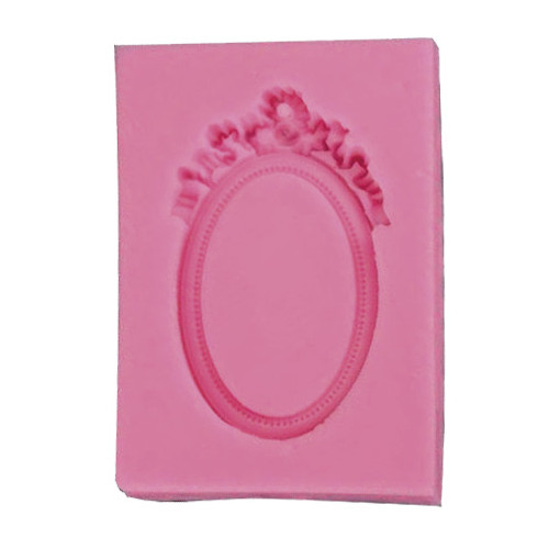 PENTART - Moule Silicone Résine - Cadre Ovale 12.1x8.3x1.6