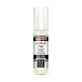 PENTART - Cerne Relief Contour Liner Phosphorescent - 20 ml