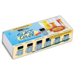 C.KREUL - Hobby Line - Creative Set - GLASS COLOR - 6 x 20ml
