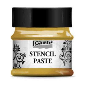 PENTART - Pâte à Pochoir / Stencil Paste - 50ml - Or