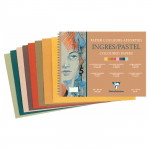 Clairefontaine - Papier INGRES - Techniques Sèches - 21 Couleurs - 50 x 65cm - 130 g/m²