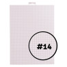 VAESSEN CREATIVE - Plastic Canvas - 21 x 28 cm - 14 ct - White