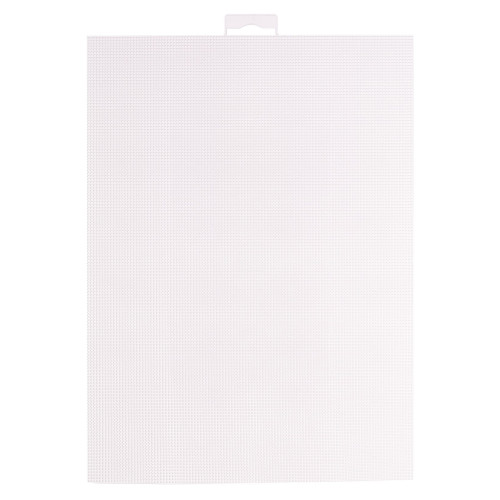 VAESSEN CREATIVE - Plastic Canvas - 21 x 28 cm - 14 ct - Clear