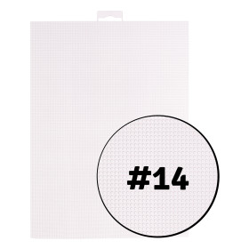 VAESSEN CREATIVE - Plastic Canvas - 21 x 28 cm - 14 ct - Clear