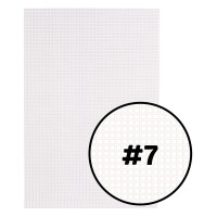 VAESSEN CREATIVE - Canevas Plastique - 26 x 34 cm - 7 pts - Transparent