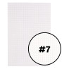 VAESSEN CREATIVE - Canevas Plastique - 26 x 34 cm - 7 pts - Transparent