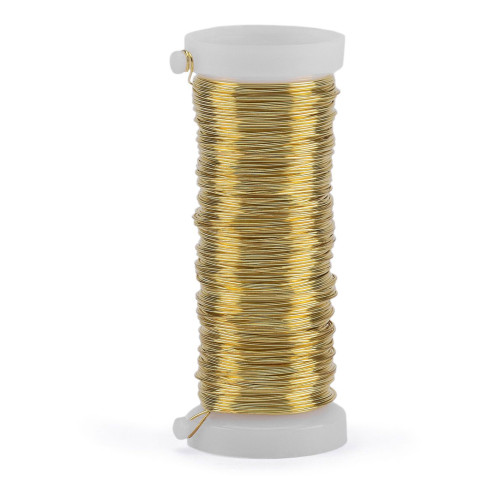 VAESSEN CREATIVE - Gold Copper Wire - Ø 0.4 mm - 20 m