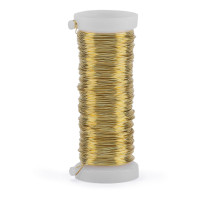 VAESSEN CREATIVE - Gold Copper Wire - Ø 0.4 mm - 20 m