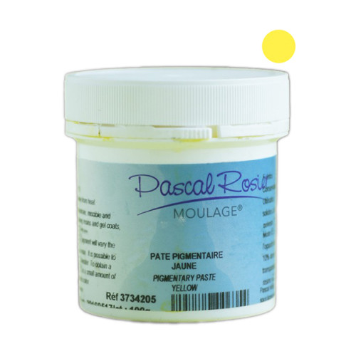 Pascal Rosier - Pâte Pigmentaire - Colorant pour Résines - 100g - Jaune