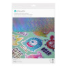 SILHOUETTE - Papier Adhesif Holographique Pointille - 8 Feuilles