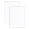 VINTEX - Plaques Plexiglass Transparent - 15 x 20 cm - 3 Pieces + Support
